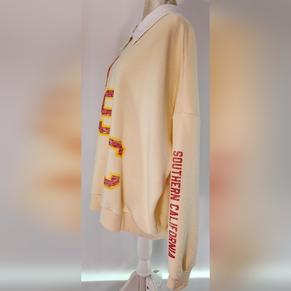 Grayson Threads, The Label Usc Collared Sweatshirt - image 2